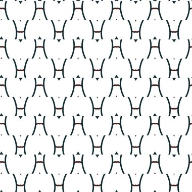 Soyut geometrik süslemesiz desen. tasarım arkaplanı, vektör illüstrasyonu