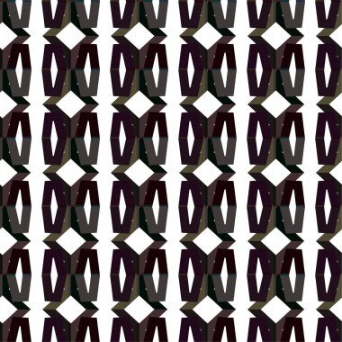 Soyut geometrik süslemesiz desen. tasarım arkaplanı, vektör illüstrasyonu