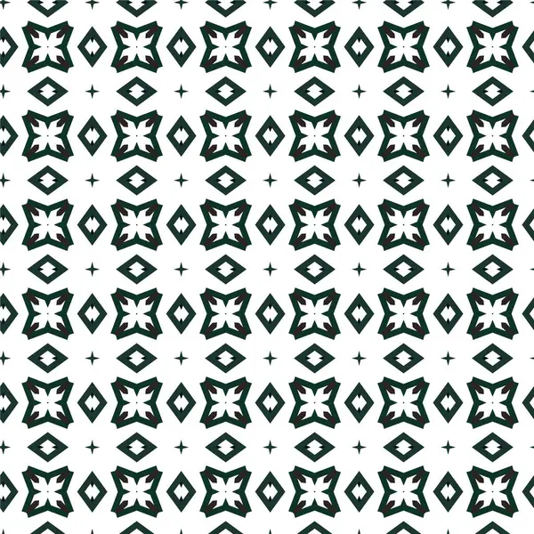 Abstrakte Geometrische Ornamentale Nahtlose Muster Design Hintergrund Vektorillustration — Stockvektor