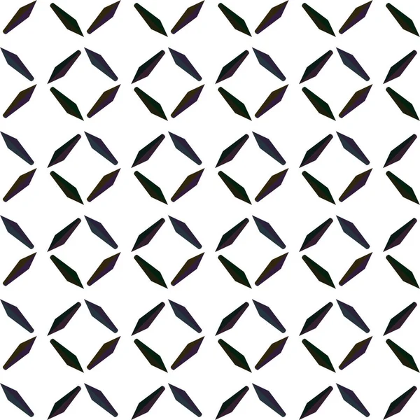 Geometrisches Ornamentales Vektormuster Nahtlose Design Textur — Stockvektor