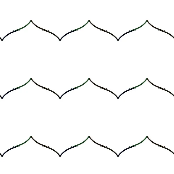 Abstrakte Geometrische Ornamentale Nahtlose Muster Design Hintergrund Vektorillustration — Stockvektor