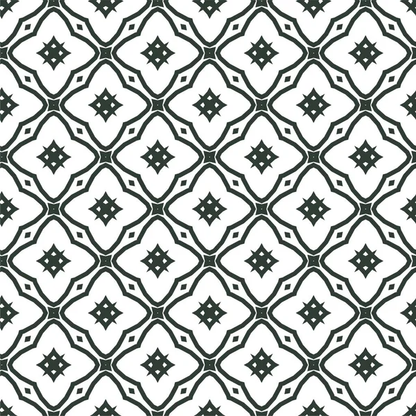 Abstrakte Geometrische Ornamentale Nahtlose Muster Design Hintergrund Vektorillustration — Stockvektor