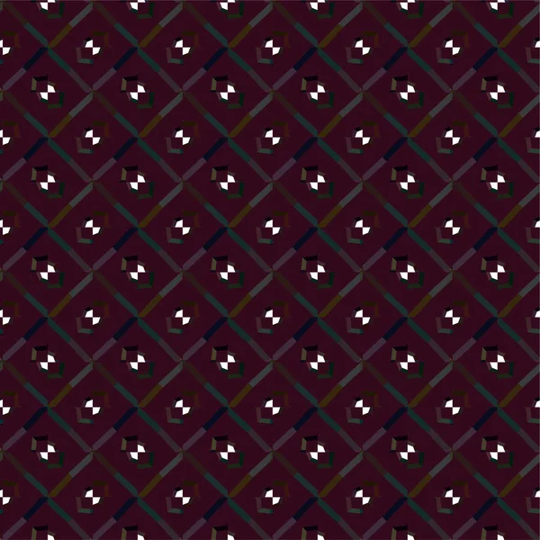 Geometrisches Ornamentales Vektormuster Nahtlose Design Textur — Stockvektor