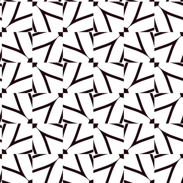 абстрактный геометрический орнаментальный бесшовный рисунок. фон проектирования, векторная иллюстрация