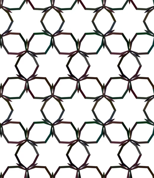 几何装饰矢量图案 无缝设计纹理 — 图库矢量图片