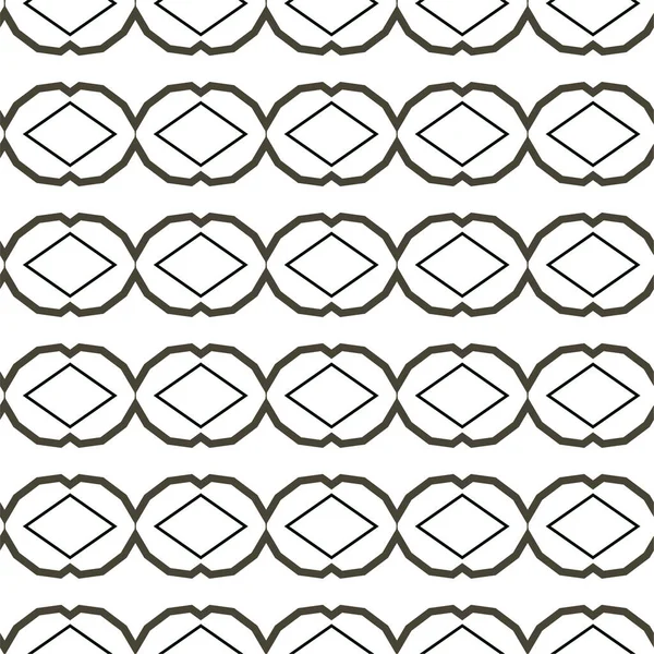 Abstrakte Geometrische Ornamentale Nahtlose Muster Design Hintergrund Vektorillustration — Stockvektor