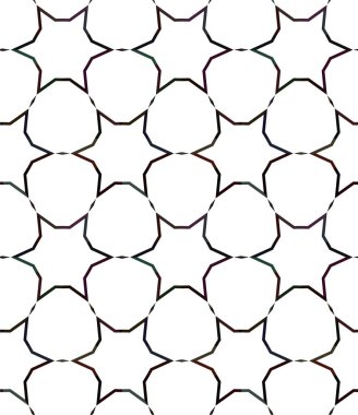 Soyut geometrik süslemesiz desen. tasarım arkaplanı, vektör illüstrasyonu