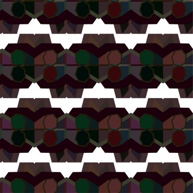 Soyut geometrik süslemesiz desen. tasarım arkaplanı, vektör illüstrasyonu