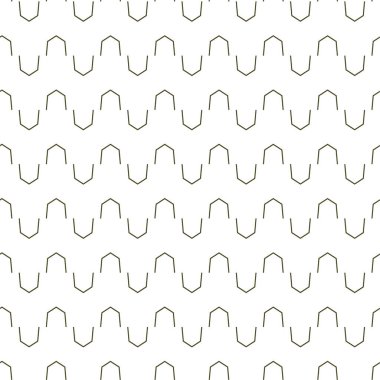 Geometrik süslemeli vektör deseni. Kusursuz tasarım dokusu 