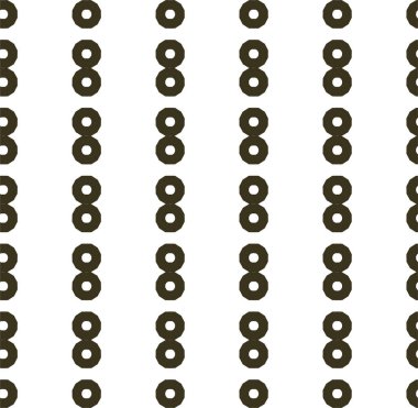 Geometrik süslemeli vektör deseni. Kusursuz tasarım dokusu 