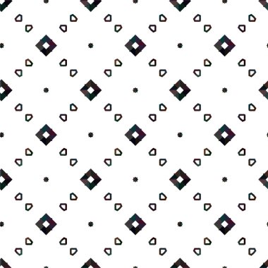 Soyut geometrik süslemesiz desen. tasarım arkaplanı, vektör illüstrasyonu