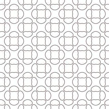 Soyut geometrik süslemesiz desen. tasarım arkaplanı, vektör illüstrasyonu