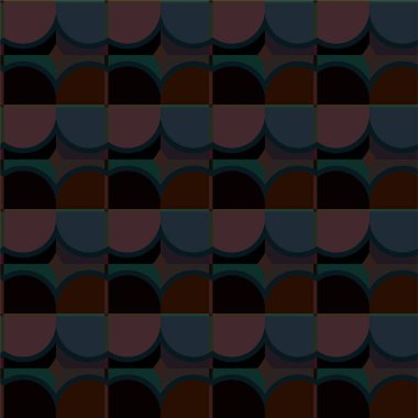 Soyut geometrik süslemesiz desen. tasarım arkaplanı, vektör illüstrasyonu