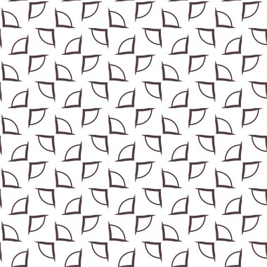 Geometrik süslemeli vektör deseni. Kusursuz tasarım dokusu 