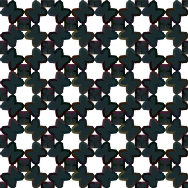 Soyut geometrik süslemesiz desen. tasarım arkaplanı, vektör illüstrasyonu