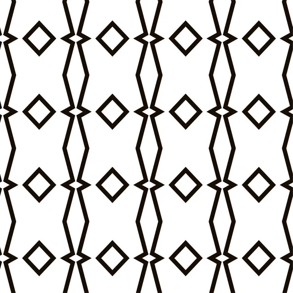 Motif Ornemental Géométrique Abstrait Sans Couture Fond Design Illustration Vectorielle — Image vectorielle