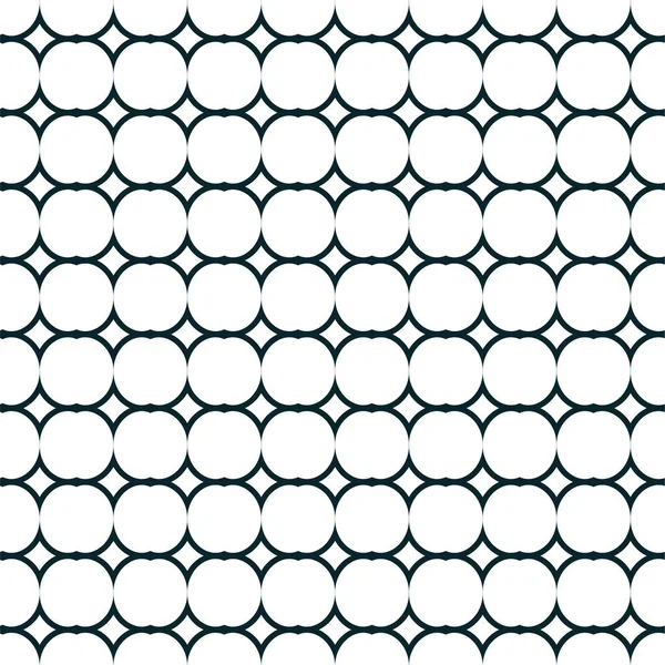 Resumo Padrão Ornamental Sem Costura Geométrica Fundo Projeto Ilustração Vetorial — Vetor de Stock