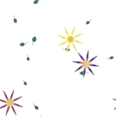 Çiçeksiz arka plan, vektör illüstrasyonu