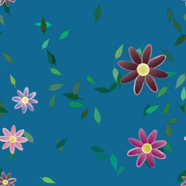 Geometrik şekilli kusursuz desen vektör çizimi