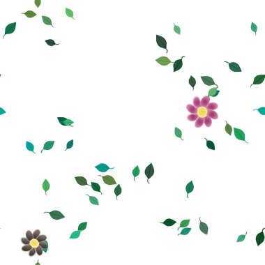 Çiçeksiz arka plan, vektör illüstrasyonu