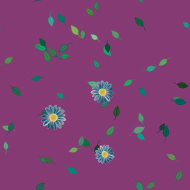 Çiçeksiz arka plan, vektör illüstrasyonu