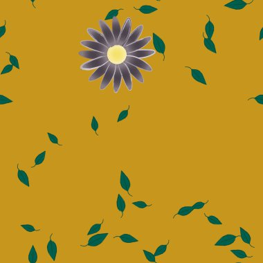 Çiçeksiz arka plan, vektör illüstrasyonu