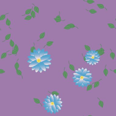 Çiçeksiz arka plan, vektör illüstrasyonu