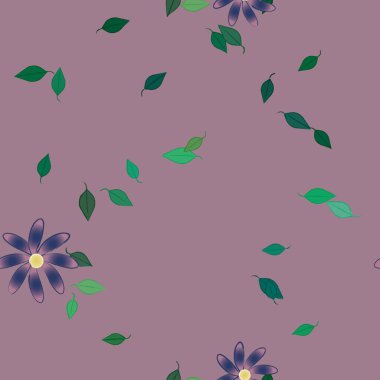 Çiçeksiz arka plan, vektör illüstrasyonu