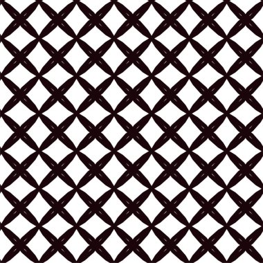 Geometrik soyut dikişsiz desen, vektör illüstrasyonu