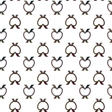 soyut geometrik dikişsiz desen, vektör illüstrasyonu