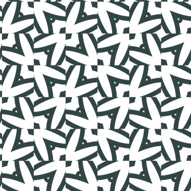 soyut geometrik dikişsiz desen, vektör illüstrasyonu