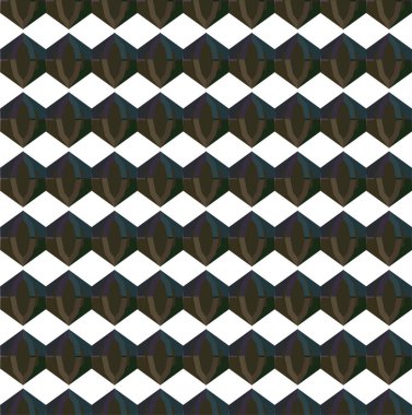 soyut geometrik dikişsiz desen, vektör illüstrasyonu 