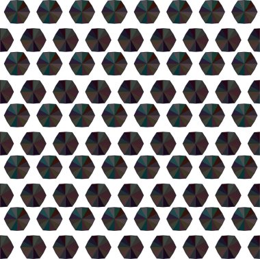 Geometrik soyut dikişsiz desen, vektör illüstrasyonu