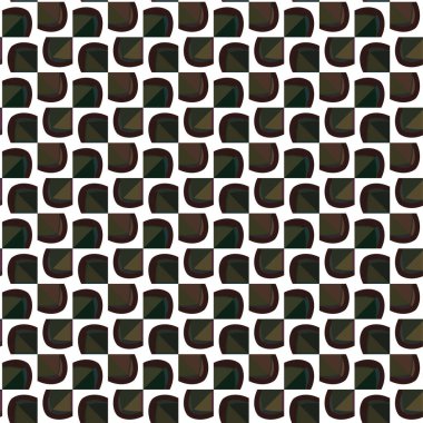 soyut geometrik dikişsiz desen, vektör illüstrasyonu 