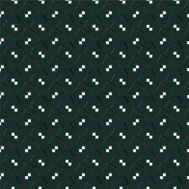 Geometrik soyut dikişsiz desen, vektör illüstrasyonu