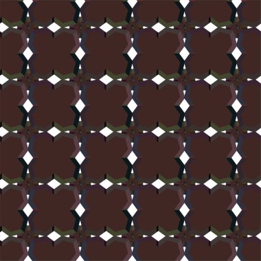 Geometrik soyut dikişsiz desen, vektör illüstrasyonu