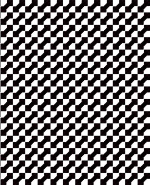 Geometrik soyut dikişsiz desen, vektör illüstrasyonu