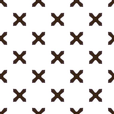 soyut geometrik dikişsiz desen, vektör illüstrasyonu 