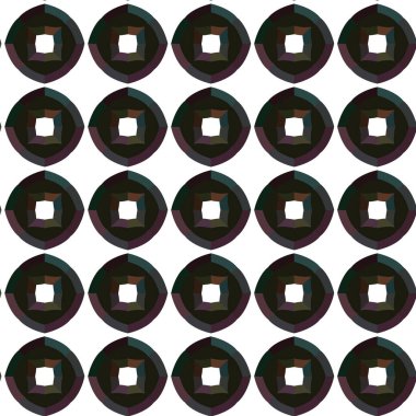 soyut geometrik dikişsiz desen, vektör illüstrasyonu 