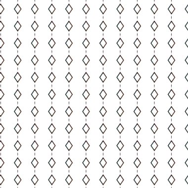 soyut geometrik dikişsiz desen, vektör illüstrasyonu 