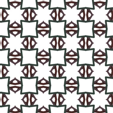 Geometrik soyut dikişsiz desen, vektör illüstrasyonu