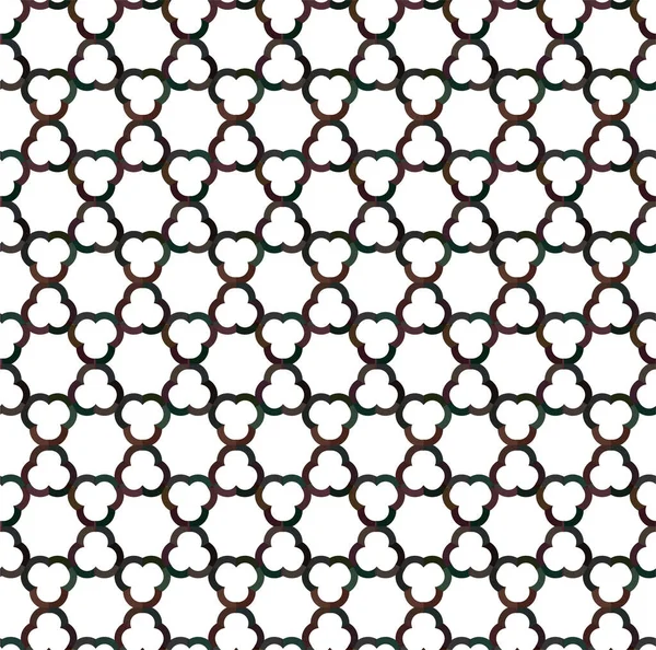 Geometrische Abstrakte Nahtlose Muster Vektorillustration — Stockvektor