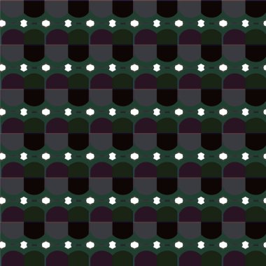 soyut geometrik dikişsiz desen, vektör illüstrasyonu