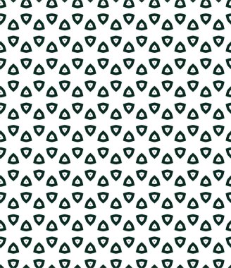 Geometrik soyut dikişsiz desen, vektör illüstrasyonu