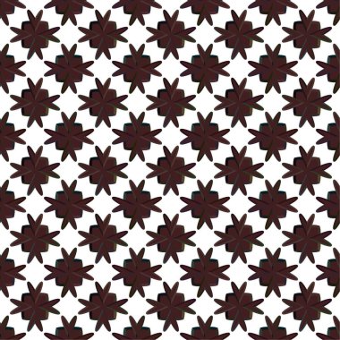 Geometrik soyut dikişsiz desen, vektör illüstrasyonu