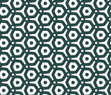 Geometrik soyut dikişsiz desen, vektör illüstrasyonu