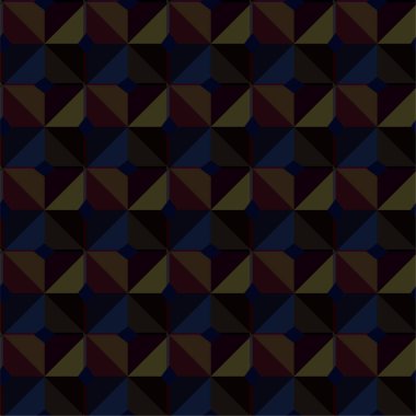 Basit renkli çiçekleri ve yeşil yaprakları olan güzel kompozisyon, vektör illüstrasyonu  