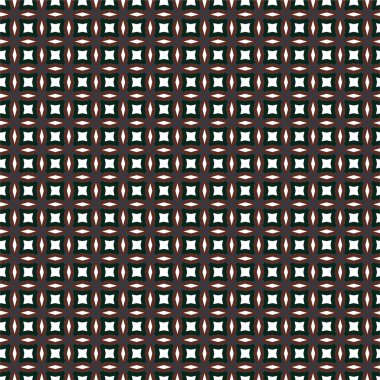 Geometrik soyut dikişsiz desen, vektör illüstrasyonu