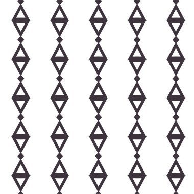 Geometrik soyut dikişsiz desen, vektör illüstrasyonu