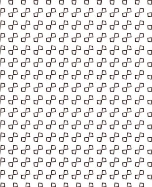 Geometrik soyut dikişsiz desen, vektör illüstrasyonu